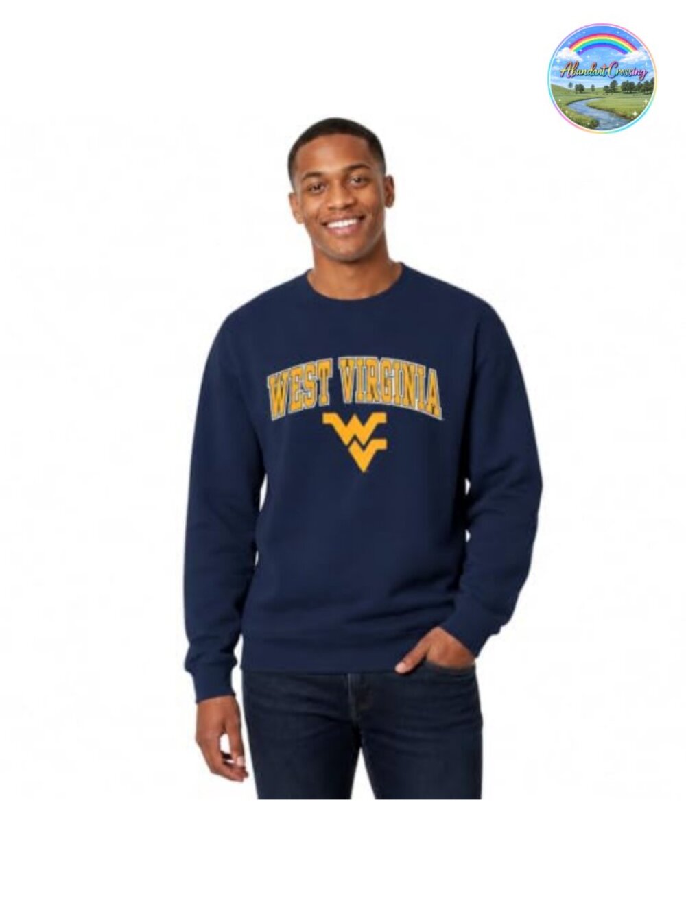 NCAA College Fleece Crewneck Sweatshirt Pullover for Men and Women Officially